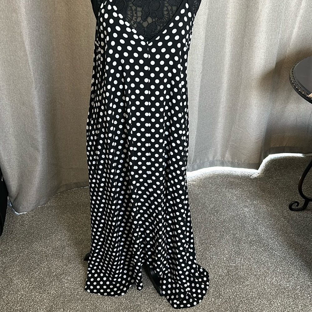 Spaghetti strap maxi dress